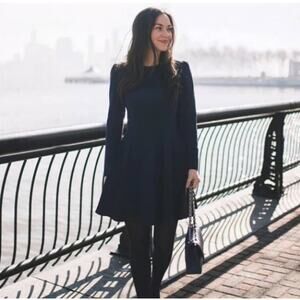 NWT Gal Meets Glam Celeste‎ Dress in Navy Size 12